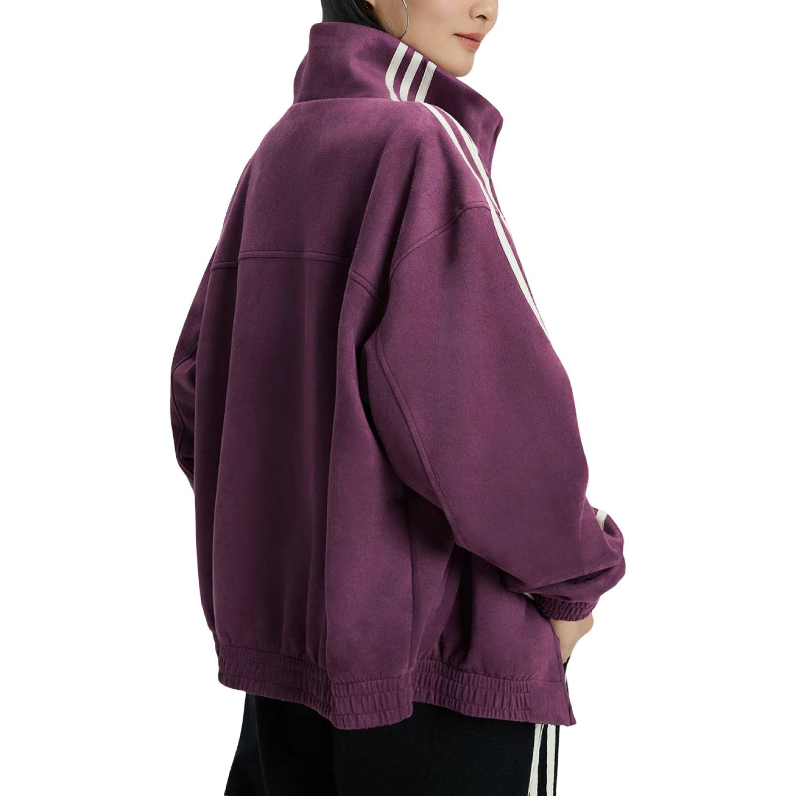 PRE-ORDER Adidas CTT Chinese Track Top 3.1 Gender Neutral Jacket (Asian Sizing) Collegiate Purple KR0293