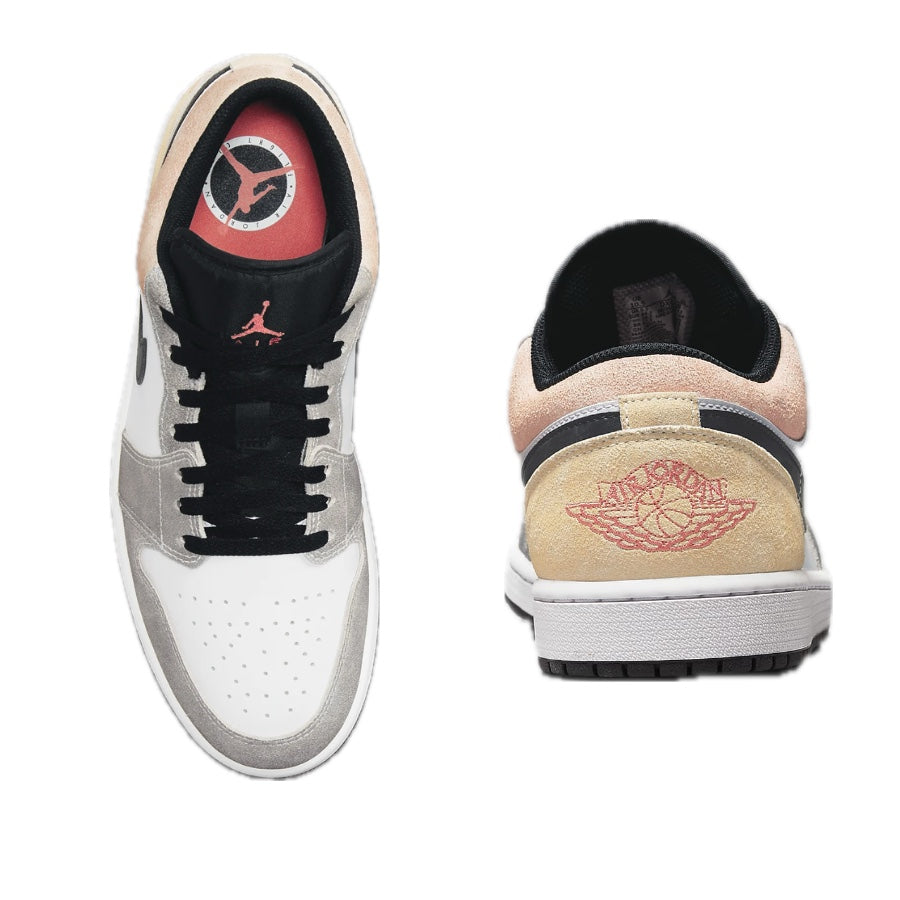 Air Jordan 1 Low SE Flight Club Black Magic Ember Sundial White