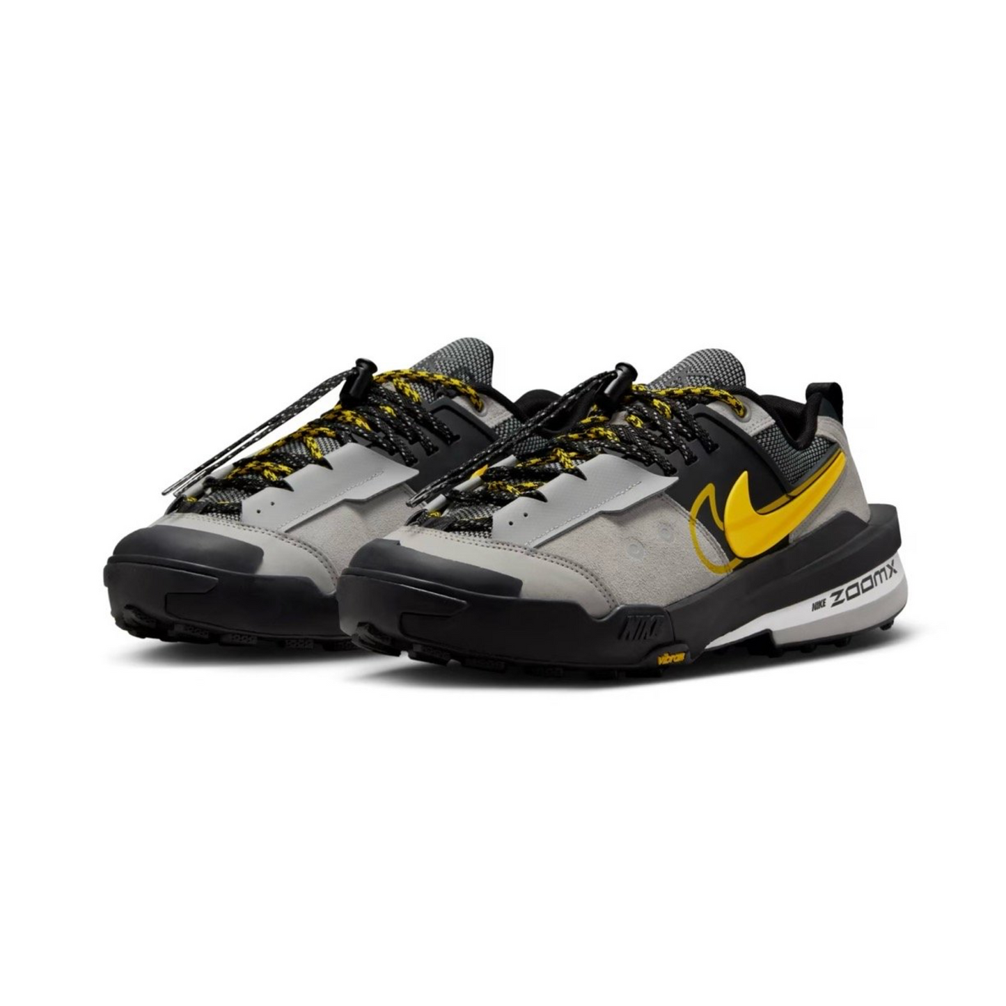 Nike x Sacai Zegamadome SP Matte Silver Tour Yellow