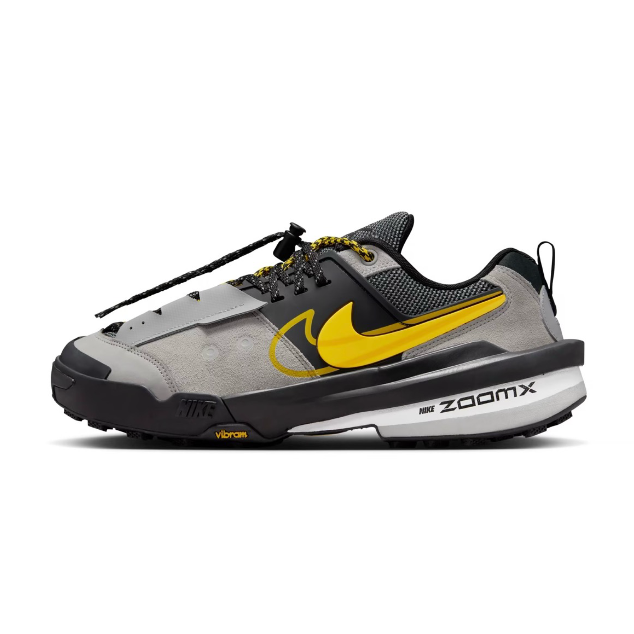 Nike x Sacai Zegamadome SP Matte Silver Tour Yellow