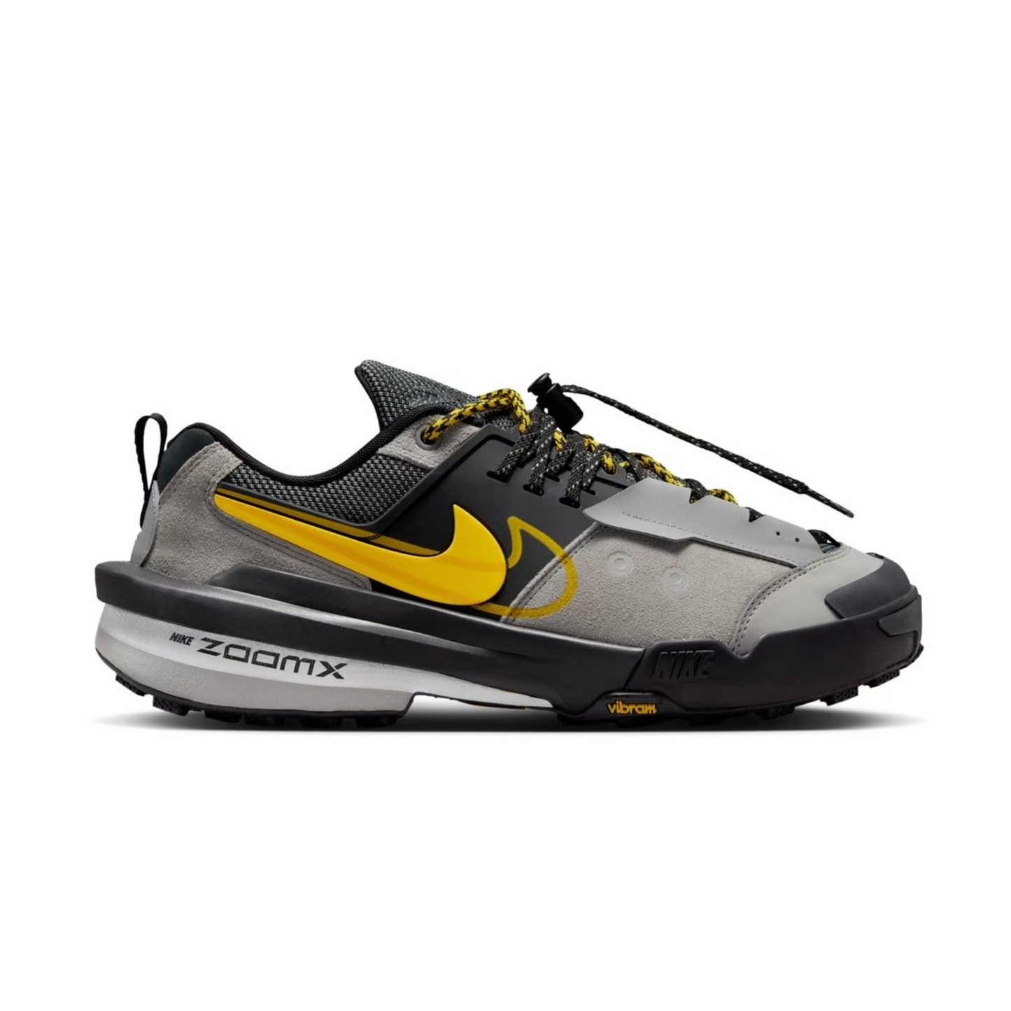 Nike x Sacai Zegamadome SP Matte Silver Tour Yellow