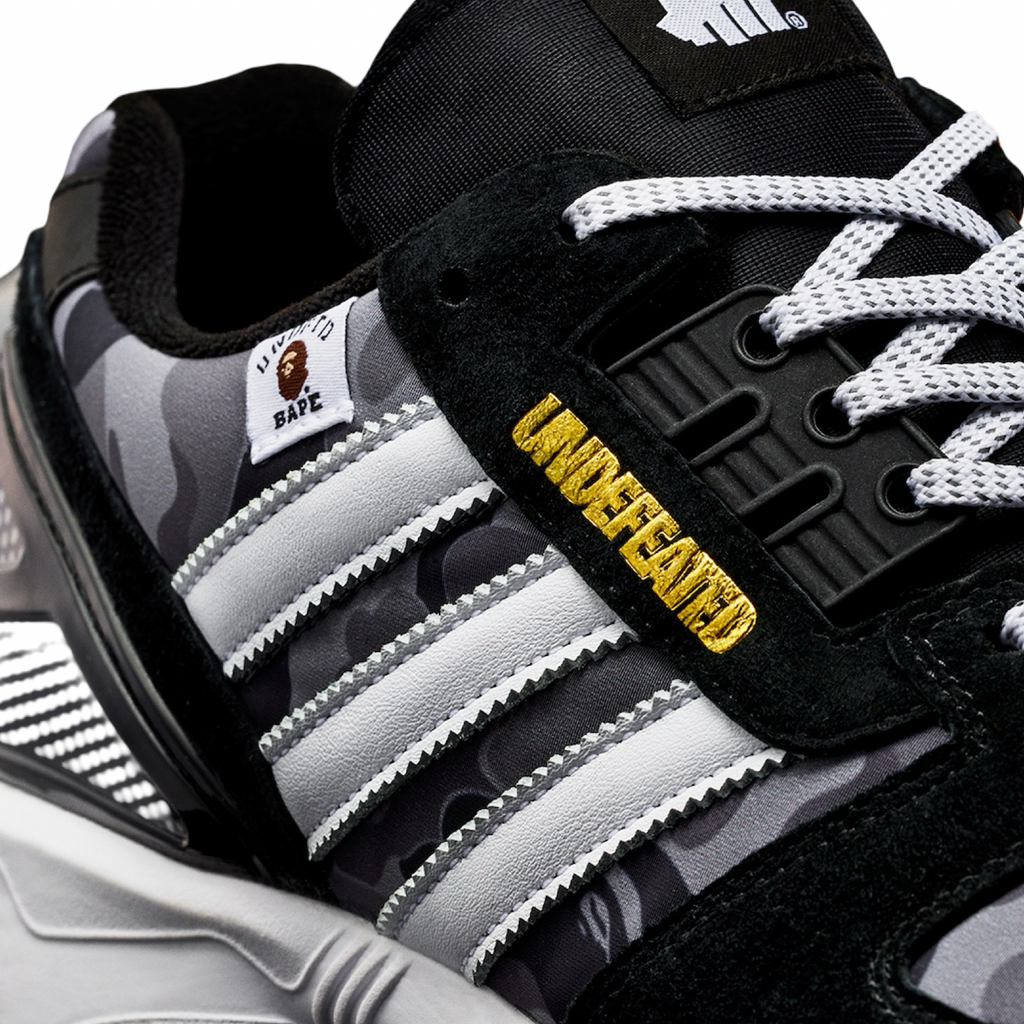 Adidas x Bape ZX8000 Black White FY8852