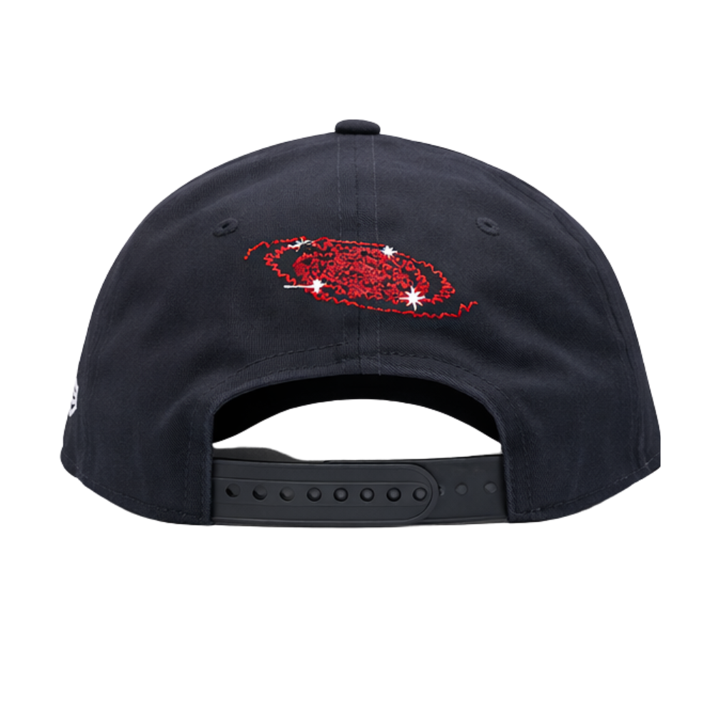 New Era 9Forty A-Frame Planets Los Angeles Dodgers Black Snapback Cap