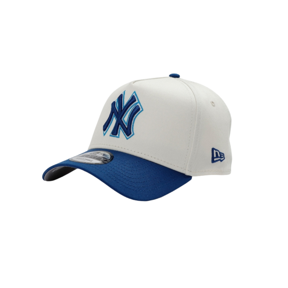 New Era 9Forty A-Frame New York Yankees Blueberry Cream Snapback Cap