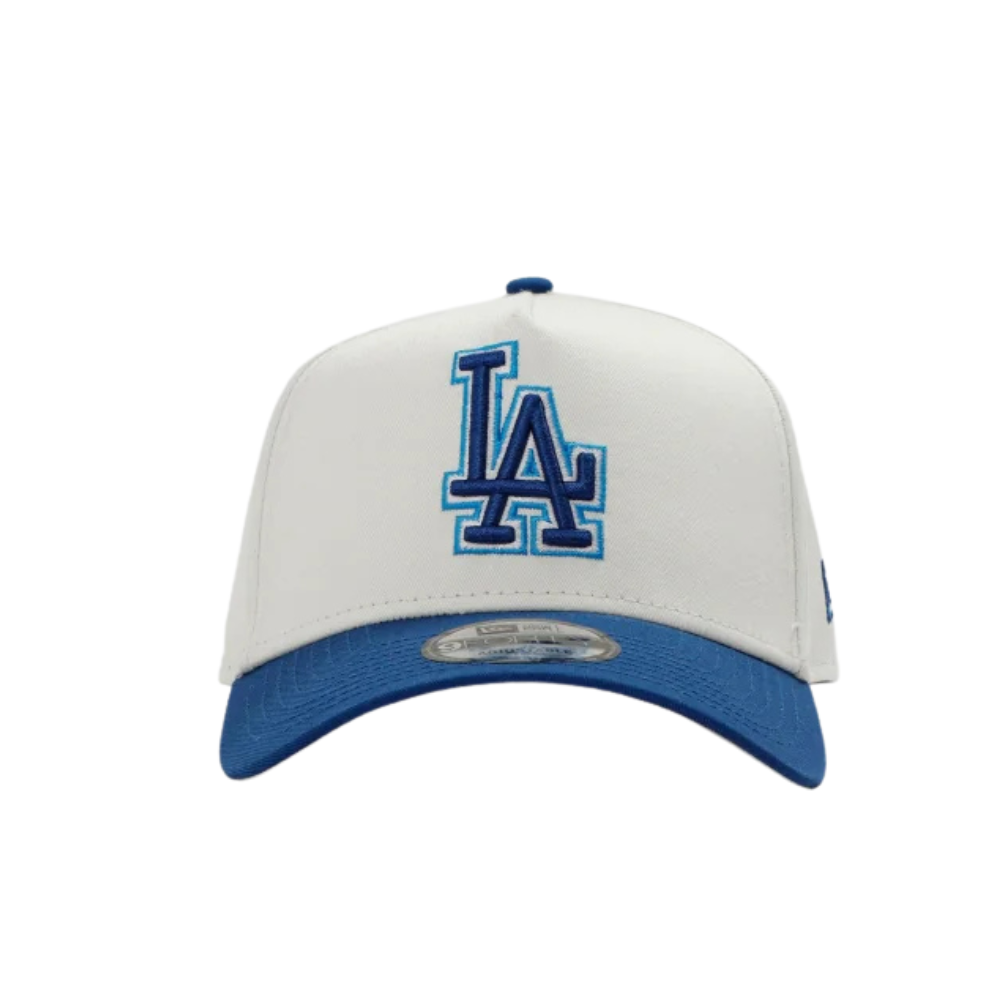 New Era 9Forty A-Frame Los Angeles Dodgers Blueberry Cream Snapback Cap