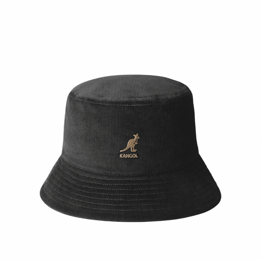 Kangol Corduroy Bucket Black