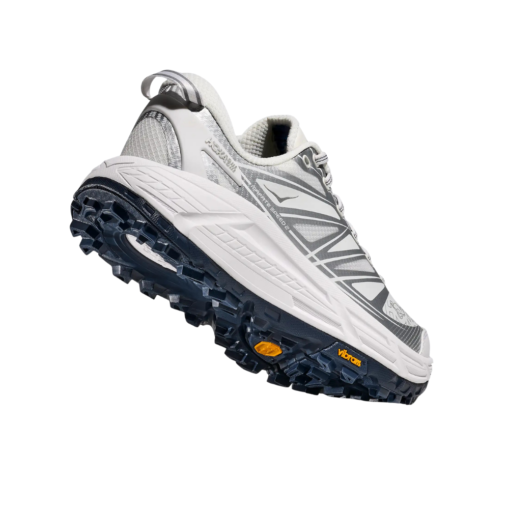 Hoka Mafate Speed 2 White Silver