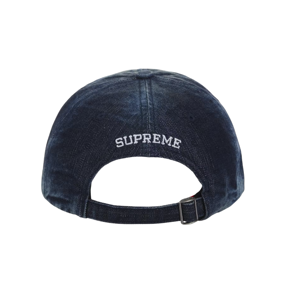 Supreme Cordura Denim S Logo 6 Panel Cap