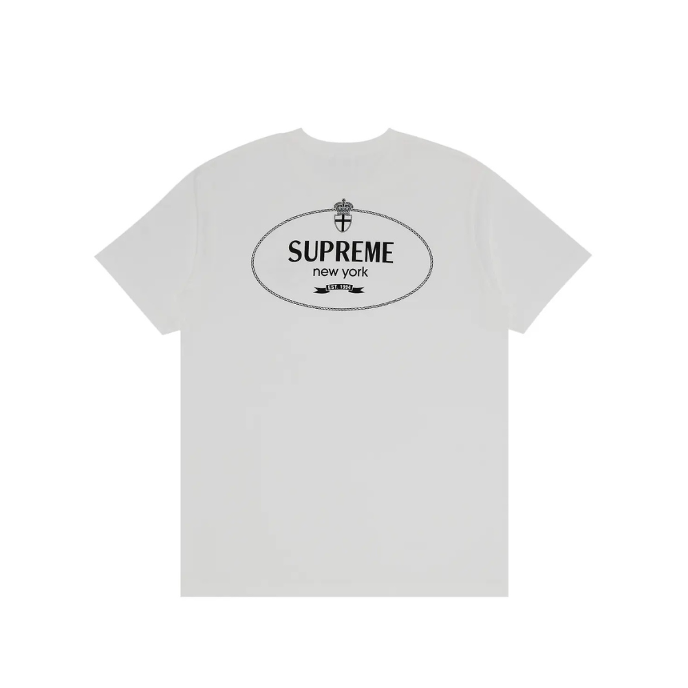 Supreme Crest Tee White