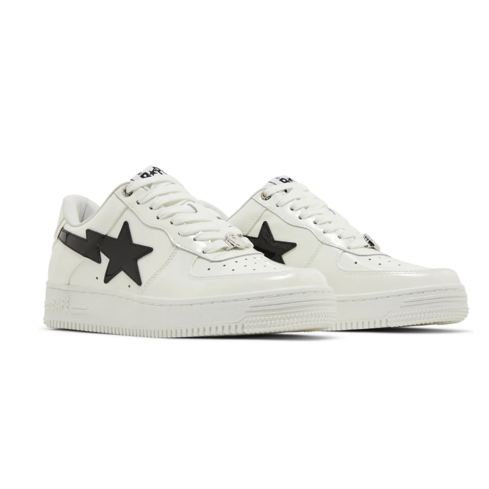 A Bathing Ape Bapesta #2 M2 White Black