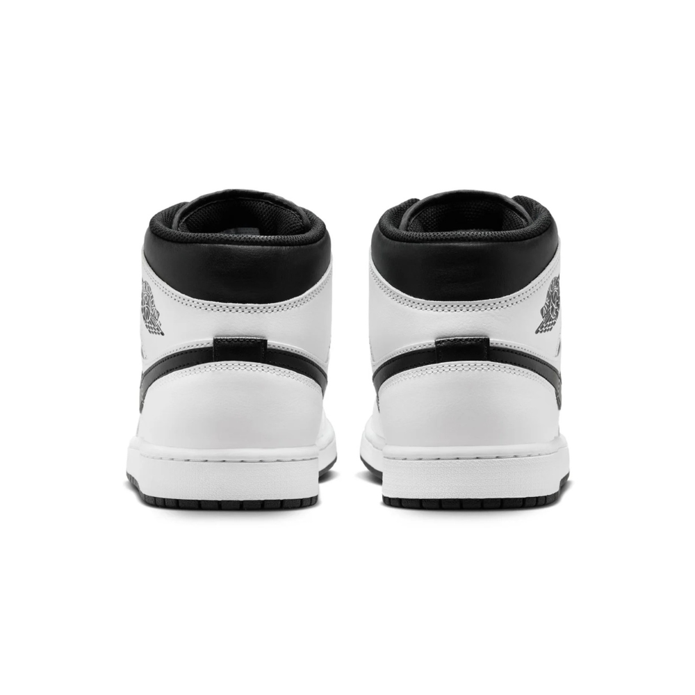 Air Jordan 1 Mid White Black White Black