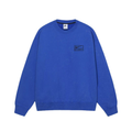 Stussy x Nike Acid Wash Fleece Crewneck Blue