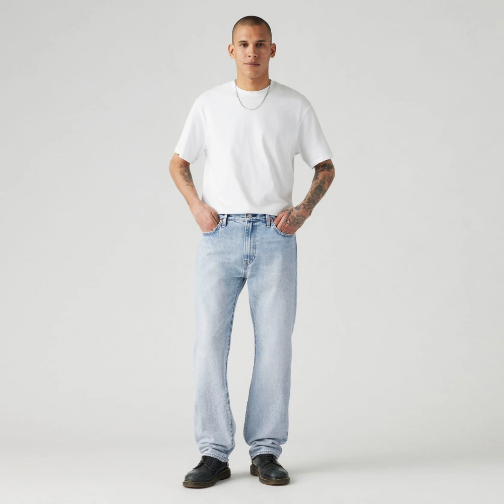 Levi's 555™ Relaxed Straight Baby Blue Essentials Jeans