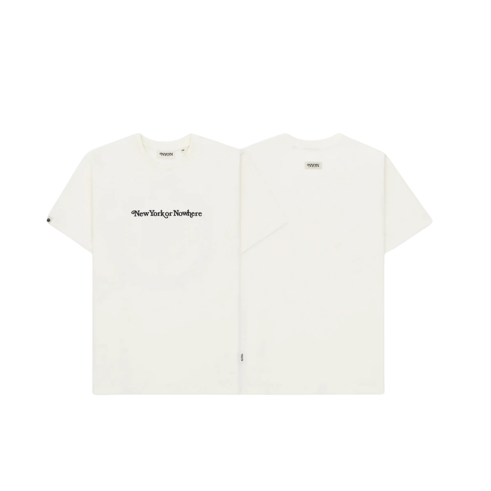 NYON Signature Unisex T Shirt Cream