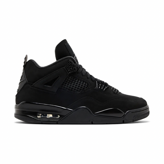 Air Jordan 4 Retro Black Cat (2025) Black Black Light Graphite
