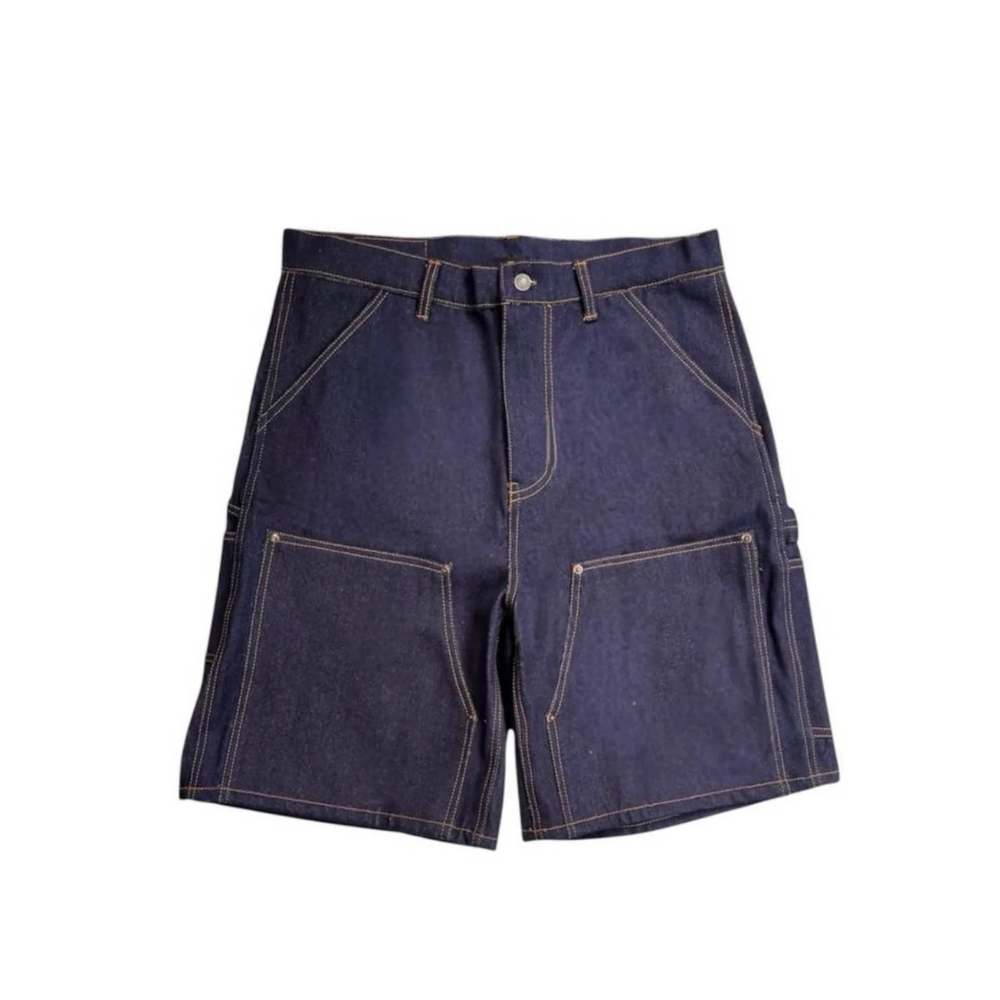 OZMNL Denim Jorts Raw Indigo