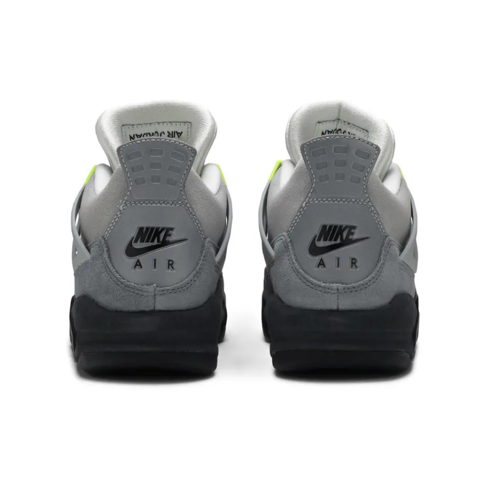 Air Jordan 4 Retro SE 95 Neon GS Cool Grey Volt Wolf Grey Anthracite