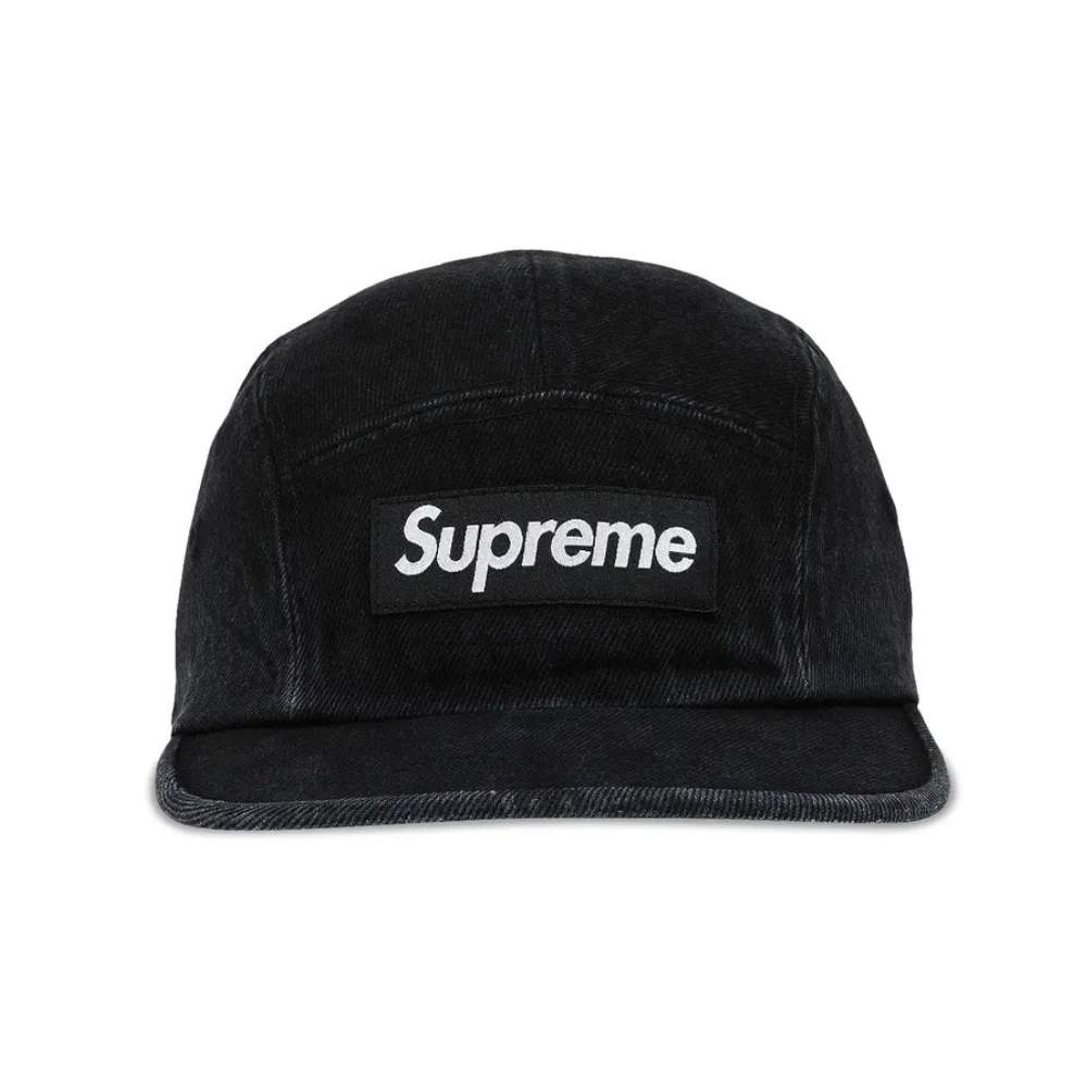 Supreme Denim Camp Cap Black SS25