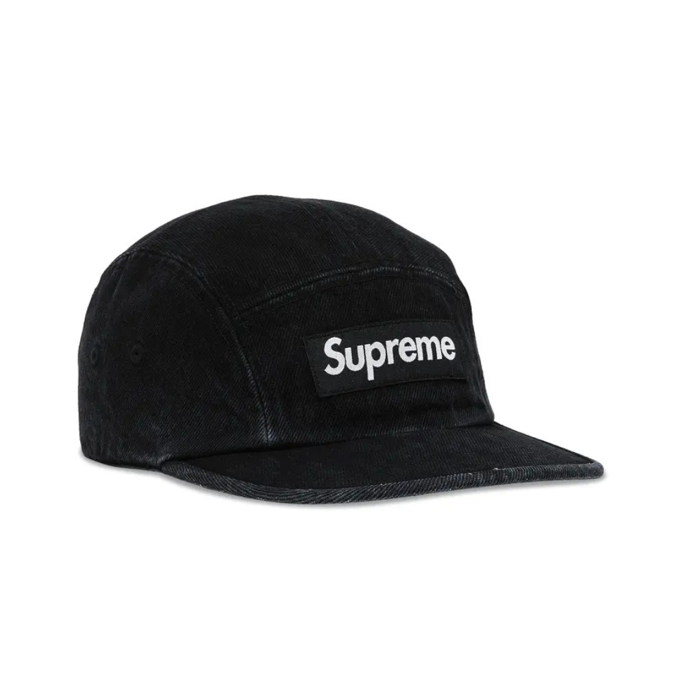 Supreme Denim Camp Cap Black SS25