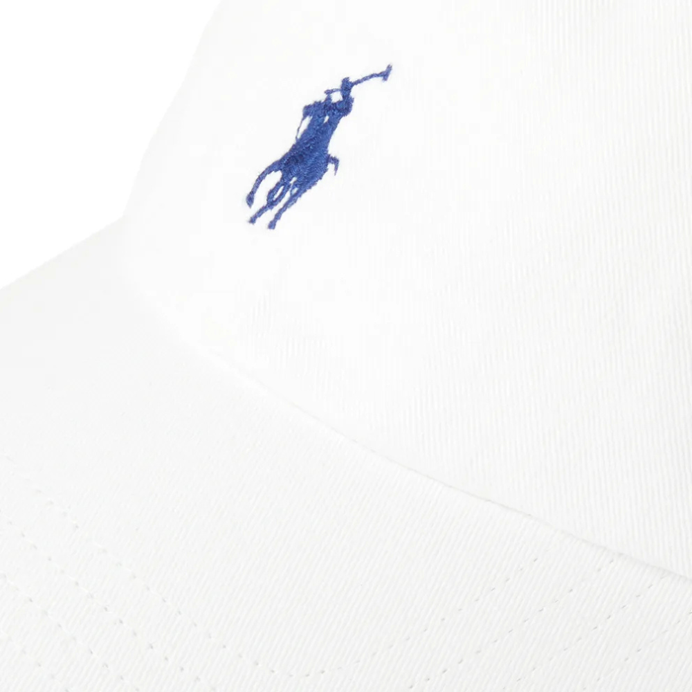 Ralph Lauren Classic Sport Cap White Marlin Blue