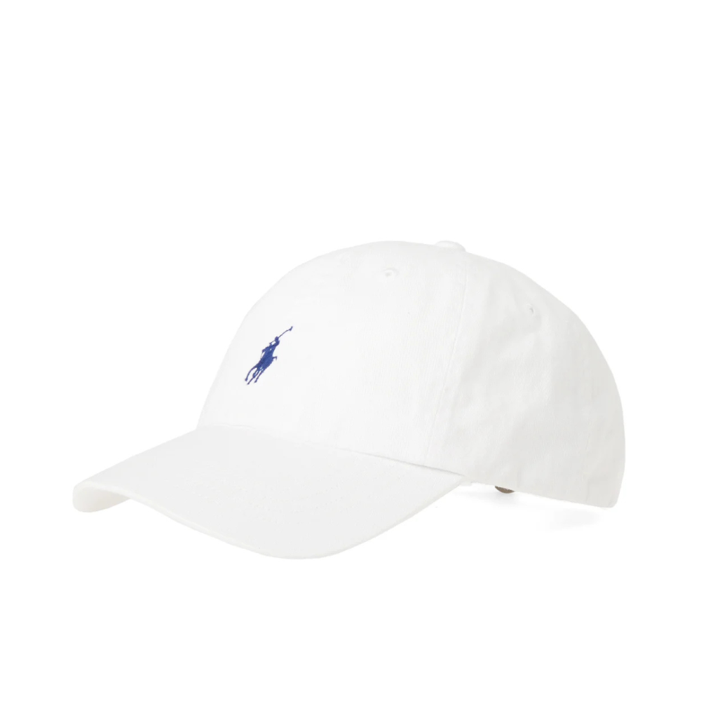 Ralph Lauren Classic Sport Cap White Marlin Blue