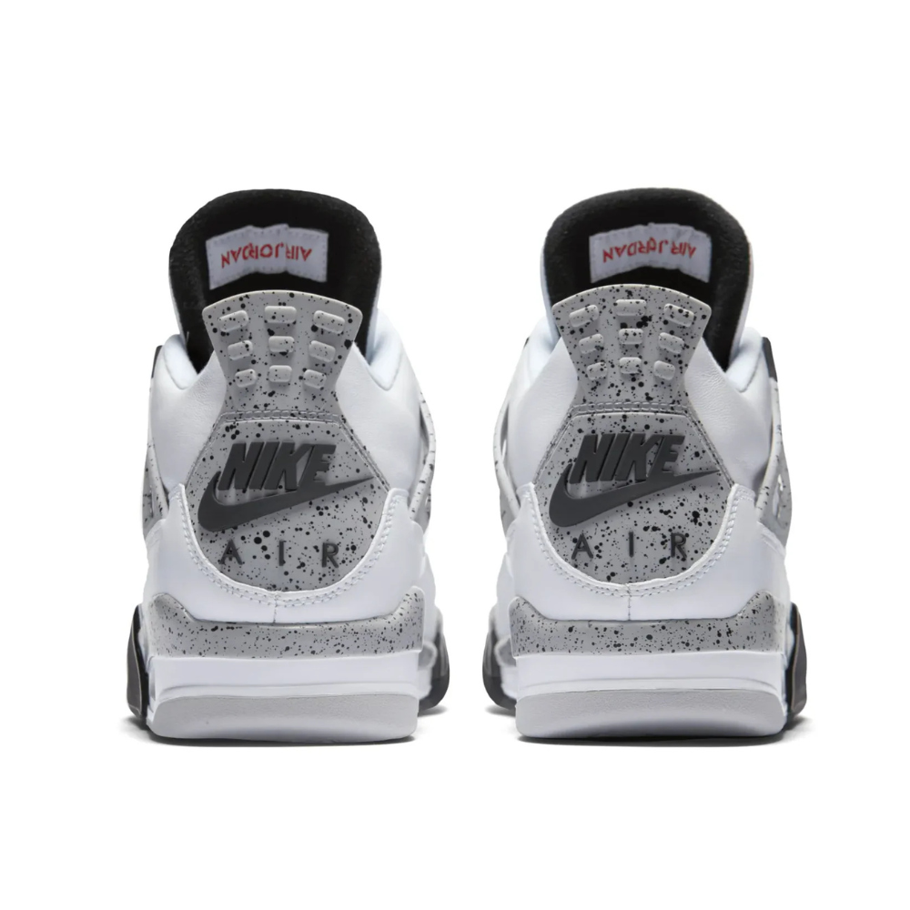 Air Jordan 4 Retro White Cement (2025) Summit White Fire Red Tech Grey Black