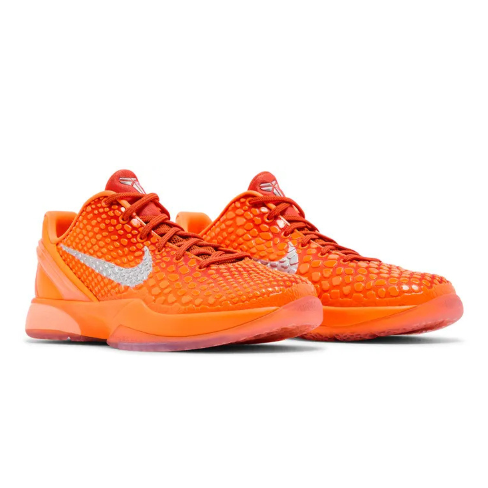 Nike Kobe 6 Total Orange (GS) Metallic Silver Cosmic Clay
