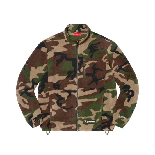 Supreme Polartec Zip Jacket Green Camo