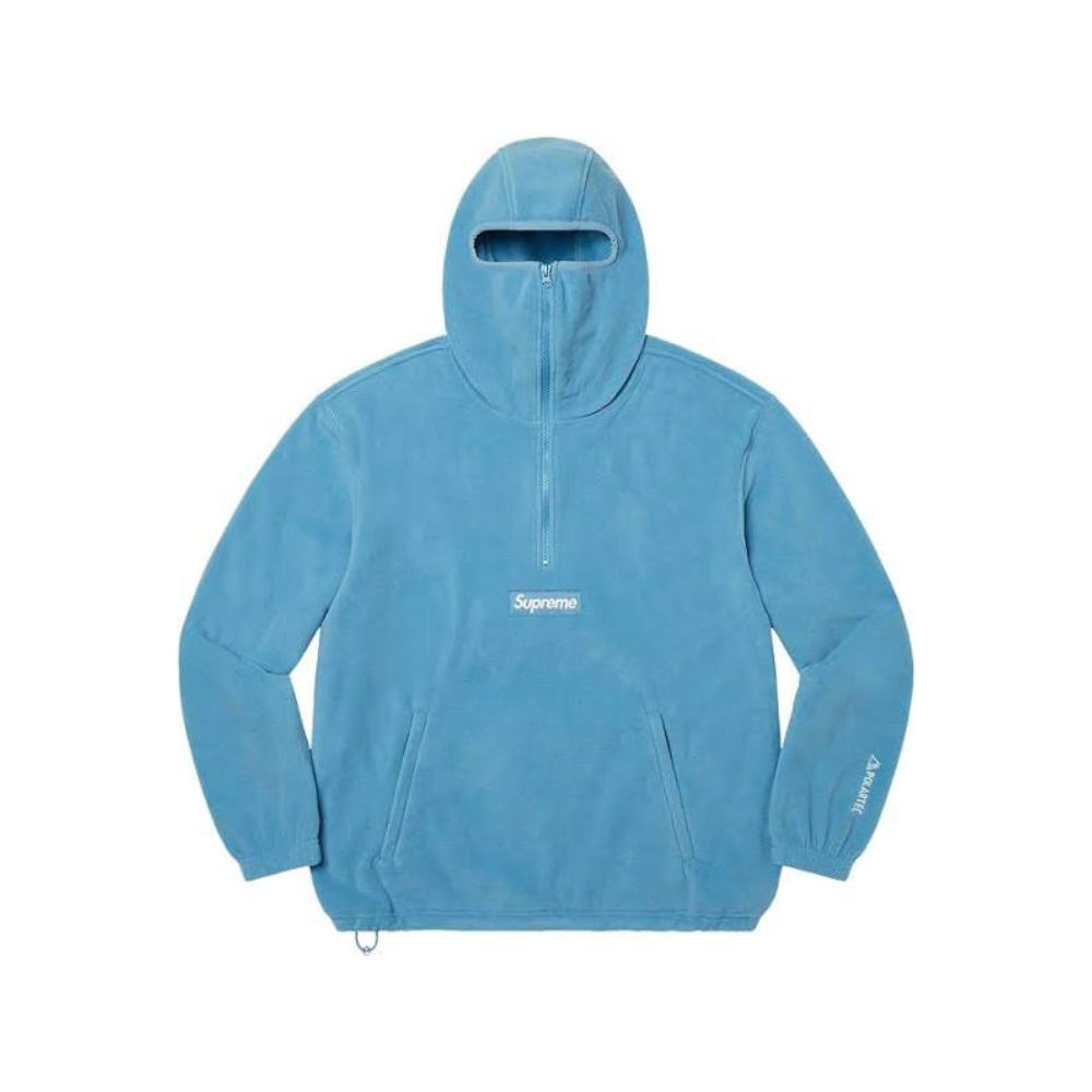 Supreme Polartec Facemask Half Zip Pullover Dusty Teal