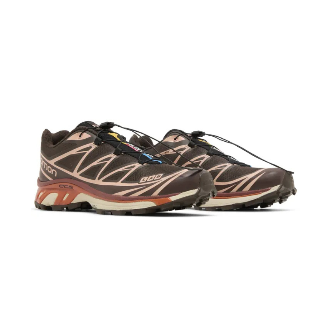 Salomon XT-6 Delicioso Chocolate Fondant Peach Biege