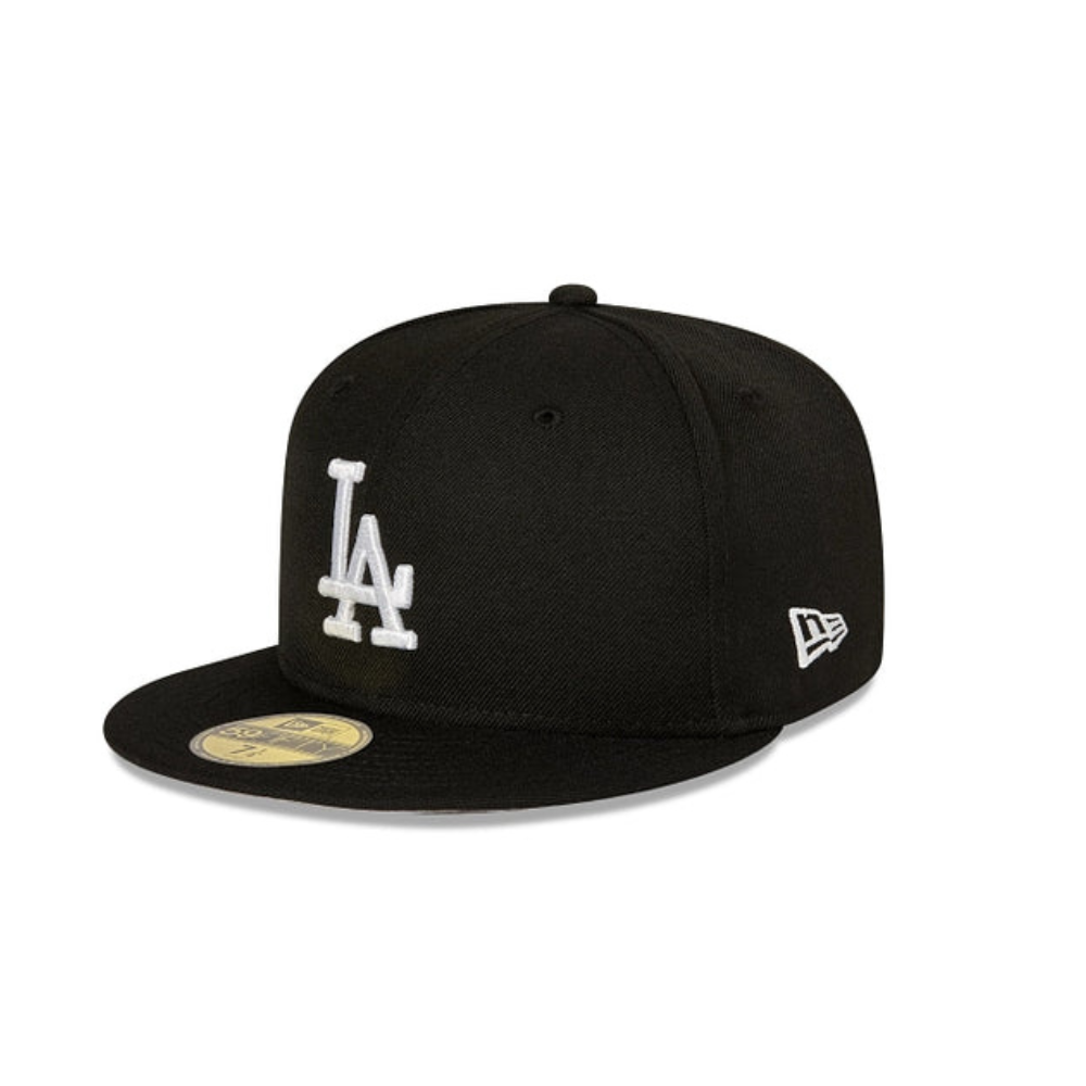 New Era 59Fifty LA Dodgers Black Fitted Cap