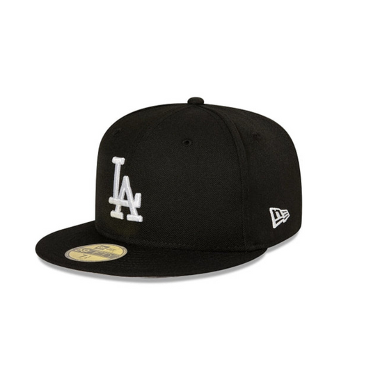 New Era 59Fifty LA Dodgers Black Fitted Cap