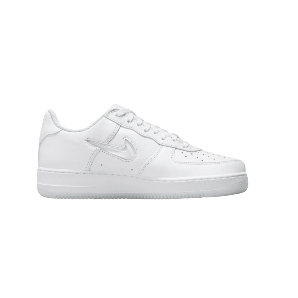 Nike Air Force 1 Low '07 Retro Color of the Month Jewel Swoosh Triple White