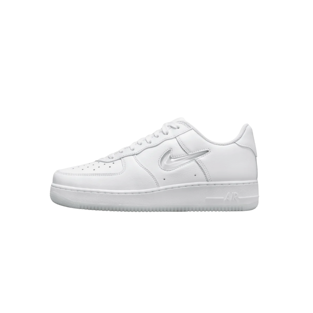 Nike Air Force 1 Low '07 Retro Color of the Month Jewel Swoosh Triple White