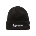 Supreme x New Era Box Logo Beanie Black
