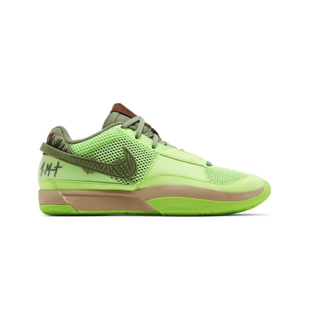 Nike Ja 1 Halloween Zombie Lime Blast Oil Green Black Hemp Cacao Wow