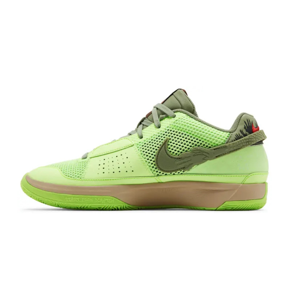 Nike Ja 1 Halloween Zombie Lime Blast Oil Green Black Hemp Cacao Wow