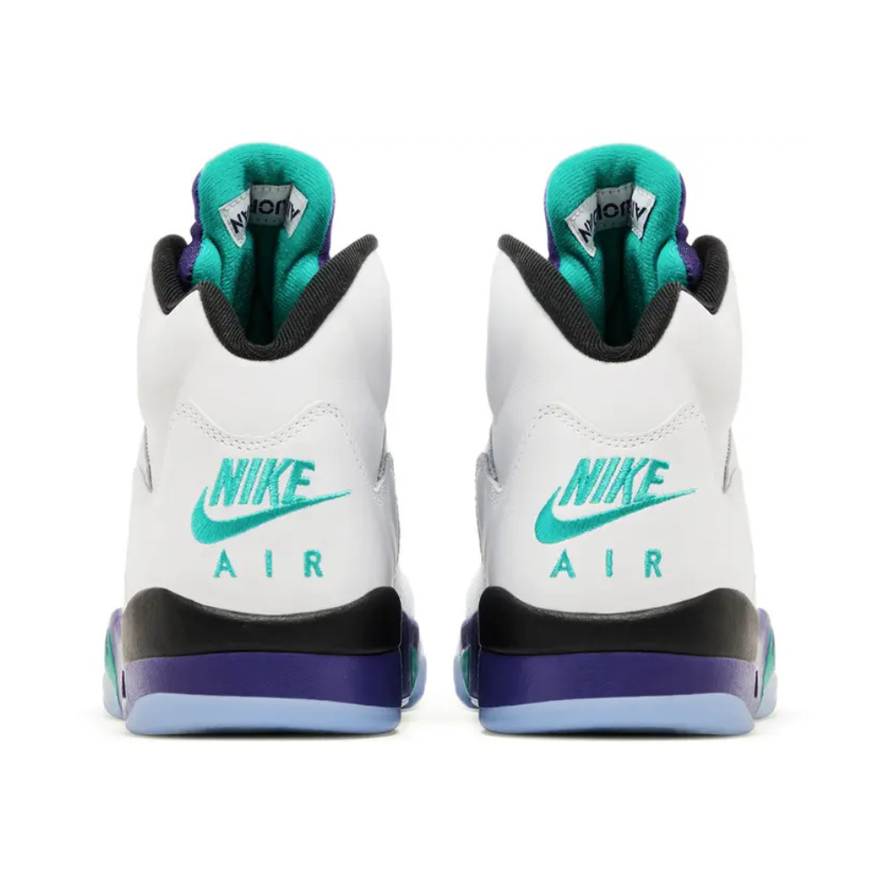 Air Jordan 5 Retro Grape White Emerald Grape (2025)