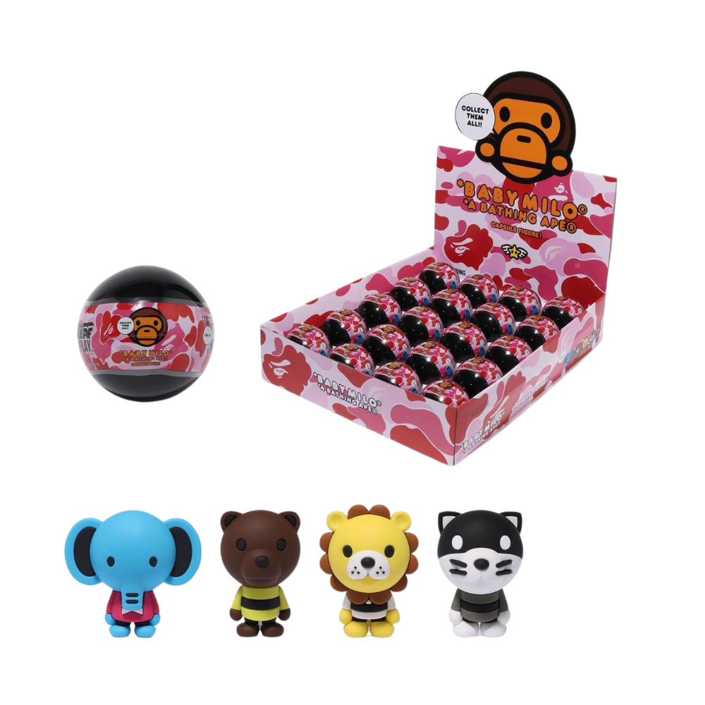A Bathing Ape Milo Capsule Figure Pink Series 2
