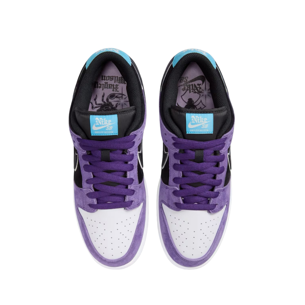 Nike SB Dunk Low Hayley Wilson Court Purple Black White Lagoon Pulse Doll