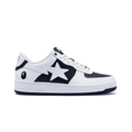 A Bathing Ape Bapesta #6 White Black