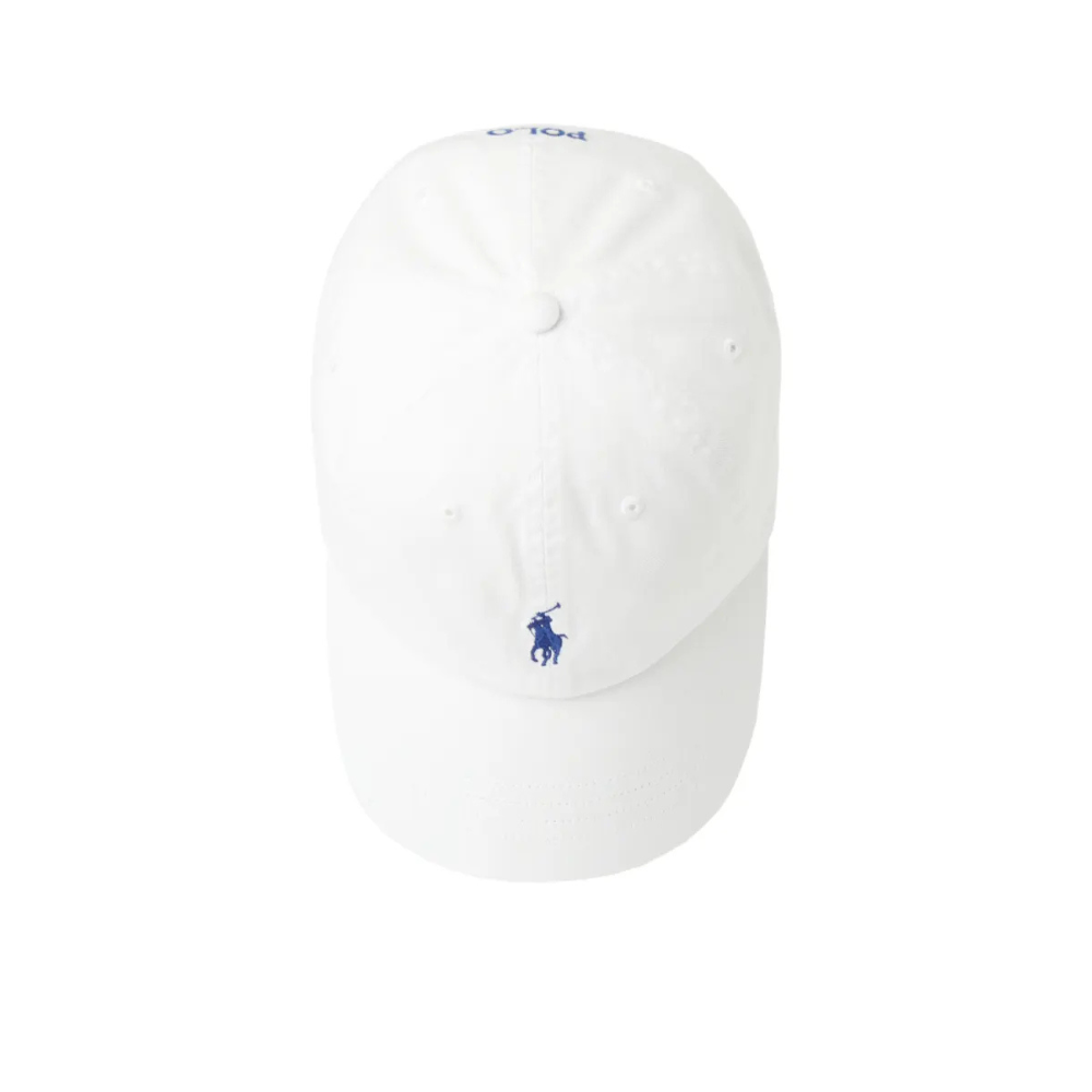Ralph Lauren Classic Sport Cap White Marlin Blue