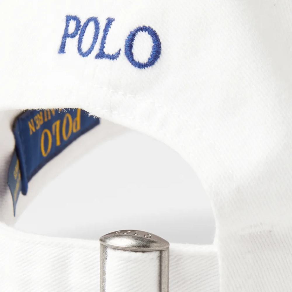 Ralph Lauren Classic Sport Cap White Marlin Blue
