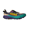 Women's Hoka Speedgoat 6 B Width Oatmeal Mountain Iris