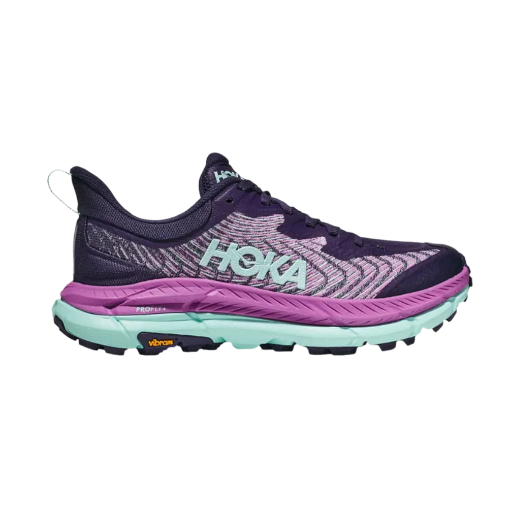 Women's Hoka Mafate Speed 4 Night Sky Orchid Flower