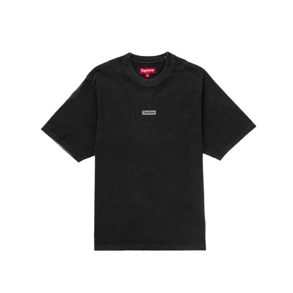 Supreme Overprint Small Box S/S Top Black