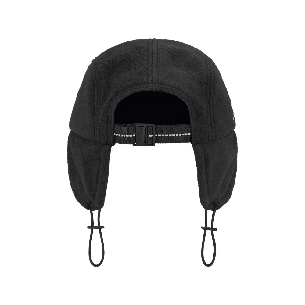 Supreme Polartec Earflap Camp Cap (FW24) Black