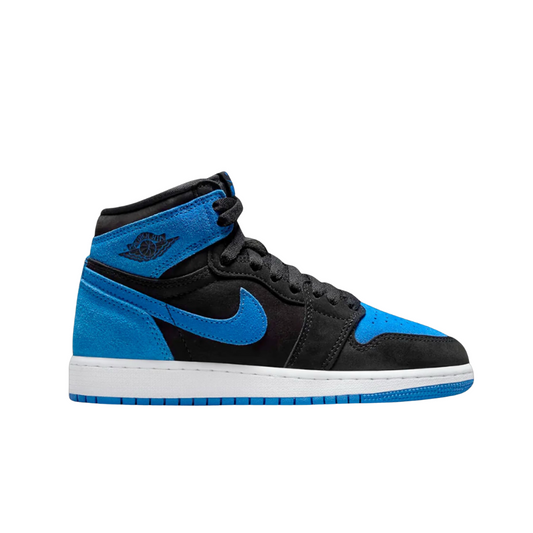 Air Jordan 1 Retro High (GS) Royal Reimagined Black Royal Blue White