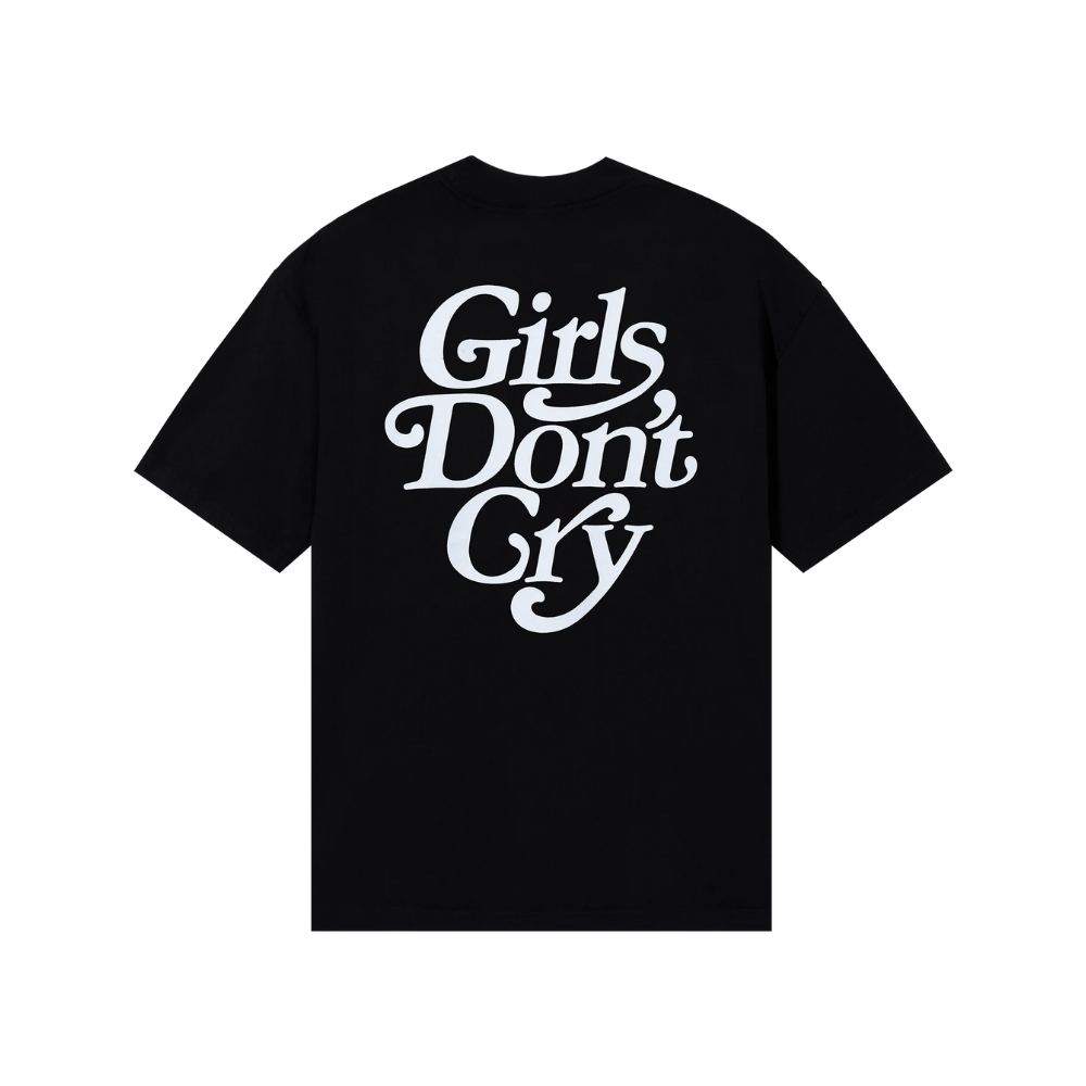 Girls Dont Cry Black White Logo Tee