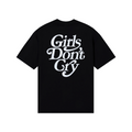 Girls Dont Cry Black White Logo Tee
